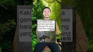 Kaki kuda GEMETAR? Bawa beban terlalu berat? Ada aturannya ga? #shorts