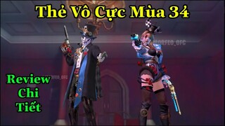 [Garena Free Fire]/Review Chi Tiết Thẻ Vô Cực Mùa Thứ 34 Phong Cách Của Những Chú Hề Ma Quái