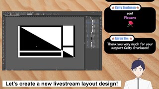 I Created a New Livestream Layout Design During My Livestream Session on Bilibili! (EP3)
