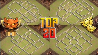 NEW TOP 20 TH11 WAR BASE + LINK | ANTI HYBRID BASES | TOP 20 BEST TH11 WAR BASE DESIGN | COC