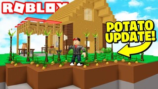 SKYBLOCK POTATO UPDATE! *New Combat, Half Blocks & More!* Roblox