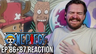 Why THAT SONG?!? | One Piece Ep 86+87 Reaction & Review | Drum Island Arc