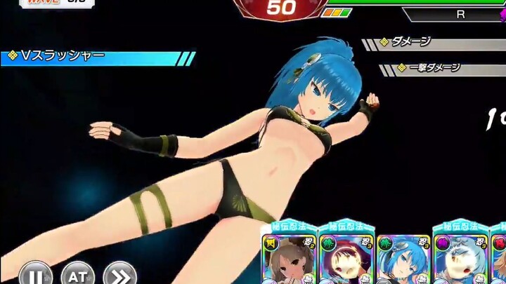 “Senran Kagura: Ninja Master NEW LINK” x “The King of Fighters” Crossover: Liana’s Secret Ninjutsu T