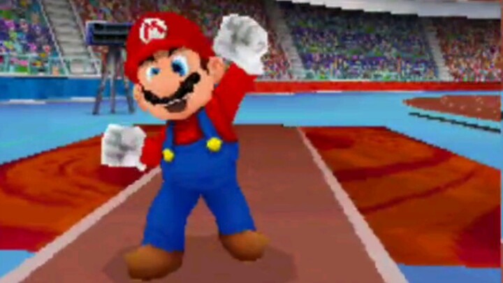 Mario and Sonic 2007 at the Olympic Games  Mario's Long Jump