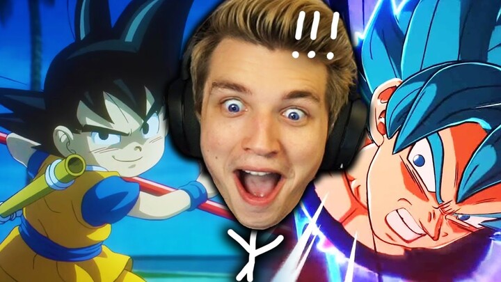 THREE NEW DRAGON BALL TRAILERS! (reaction)