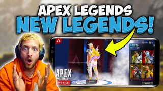 Apex Legends Mobile ALL CHARACTERS (New ones added)