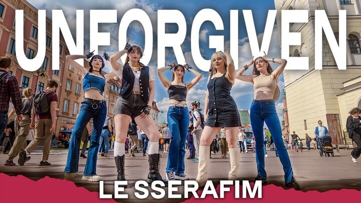 [LE SSERAFIM] Poland Square Resort menari mengikuti lagu berapi-api "Unforgiven"
