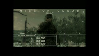 MGS3 The Boss Non Lethal No Damage Duel PS2