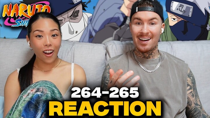 KAKASHI & ZABUZA! | Naruto Shippuden Reaction Ep 264-265