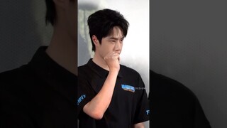 He's Sooo Cute!! 💚🥹 Wang Yibo "Formed Police Unit" Premiere in Beijing 240429 王一博 x 维和防暴队