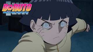 Himawari Uses Gentle Fist | Boruto: Naruto Next Generations