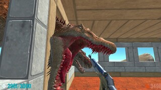 Alien Dinosaurs Attack My Base on Mars. Animal Revolt Battle Simulator