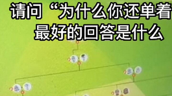 Làm thế nào để trả lời câu “Tại sao bạn vẫn còn độc thân?” chỉ trong 8 giây?
