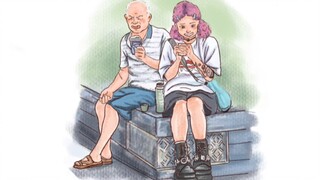 Grandpa: What is this drink? [bad luck] Girl: What is this drink? [bad luck] Child: What are they dr