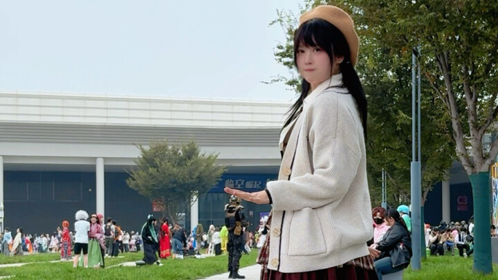 I even danced at the comic convention, getting dyed in your colors♪( ´▽｀)