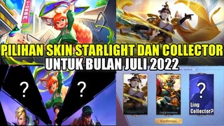 UPDATE PILIHAN SKIN STARLIGHT DAN COLLECTOR MOBILE LEGENDS BULAN JULI 2022 | SKIN STARLIGHT NANA