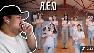 ชาวต่างชาติรีแอคชั่นต่อ R.E.D - _เดินแบบเหมียว_ การฝึกเต้น (เวอร์ชันเทคเดียว)