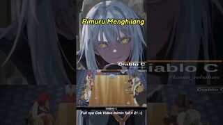 RIMURU HILANG #tenshura #rimuru #diablo