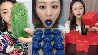 [ASMR] THÁNH ĂN ĐÁ| Ăn Đá lạnh, chocola đông lạnh đa màu sắc| Ice Eating MUKBANG SATİSFYİNG#238
