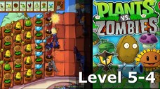 Plants Vs Zombies 5-4