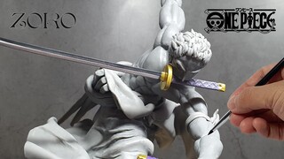 One Piece Zoro clay scupture | Clay Figure DIY | Roronoa Zoro Sward | How to make clay scupture