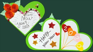 Làm thiệp năm mới 2020 đẹp và độc đáo nhất / DIY New Year Card Easy