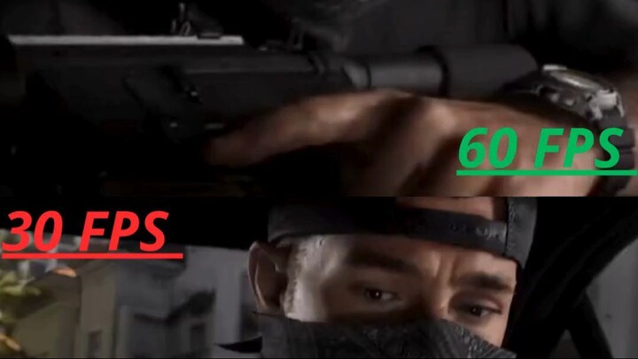 GTA 6 A 60 FPS  vs 30 fps #gta6 #shorts