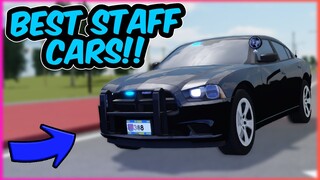 BEST STAFF CARS?! || Greenville ROBLOX