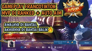 GAMEPLAY FRANCOTIKTOK MVP DI RANKED