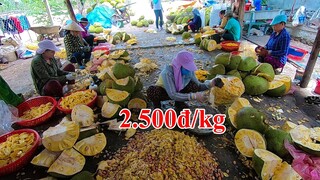 Ngỡ ngàng vựa Mít Thái Khổng lồ Siêu rẻ giá chỉ 2.500đ/kg ở Đồng Nai