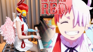 【最催泪的UTA歌曲】「世界のつづき / Ado」触动心弦的钢琴演奏 | 航海王：红发歌姬主题曲 | UTA全曲计画 #5