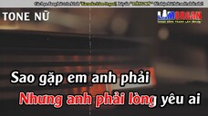 Anh Thôi Nhân Nhượng Karaoke Tone Nữ ( Em ) Karaoke Lâm Organ - Beat Mới