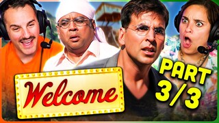 WELCOME Movie Reaction Part 3/3! | Akshay Kumar | Katrina Kaif | Nana Patekar