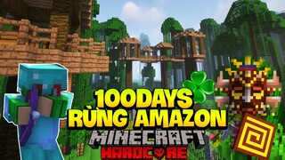 TÓM TẮT 100 NGÀY SỐNG SÓT TRONG RỪNG RẬM AMAZON - MINECRAFT SIÊU KHÓ