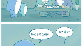新的一年也要一直贴贴，一直幸运！#治愈系动画 #原创漫画 #治愈系