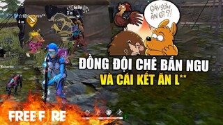 [Garena Free Fire] Bị đồng đội chê bắn ngu và cái kết ' Gáy Sớm ăn L** " | TTD