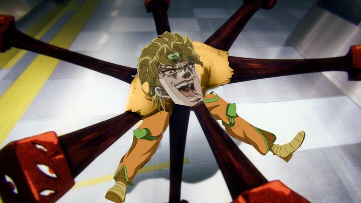 Dio is sealed in the prison gate