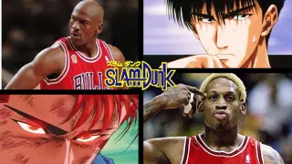 Personaje de Slam Dunk inspirados en Jugadores de la NBA de los 90