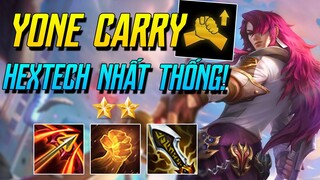 (ĐTCL) TOP 1 LÀ DỄ VỚI YONE - TƯỚNG 4 TIỀN MẠNH NHẤT VÀ NÂNG CẤP HEXTECH NHẤT THỐNG! MÙA 6 BẢN 11.22