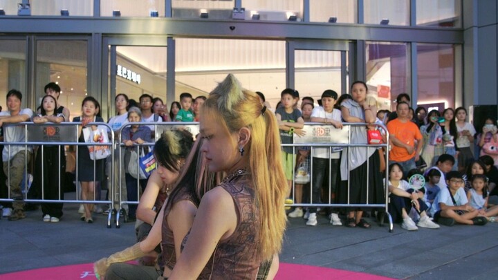 XG《WOKE UP》cover dance 2024.7.27 Nanning roadshow/Nanning city free dance Korean dance cover dance/S