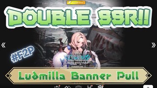 DOUBLE SSR! F2P NIKKE New Year End Festival Ludmilla Banner Pull #2023NikkeYearEndFest