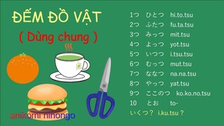 Cách đếm đồ vật, số người, tuổi tác v.vv trong tiếng Nhật _ Số đếm trong tiếng Nhật