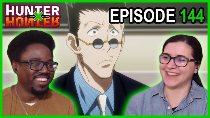 LEORIO PRESIDENTE - Hunter x Hunter Episódio 144 REACT 