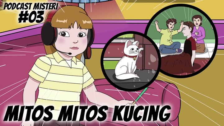 PODCAST MISTERI #03 | MITOS MITOS KUCING | Diva Misteri