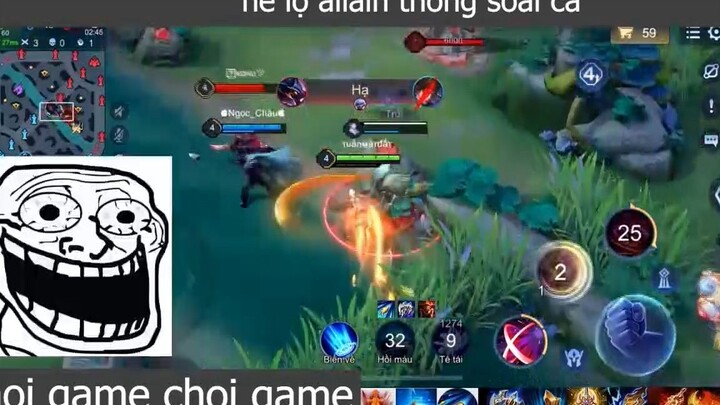 hé lộ allain thông soái ca p3 #choigamechoigame