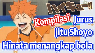 [Haikyuu!] Kompilasi | Jurus jitu Shoyo Hinata menangkap bola