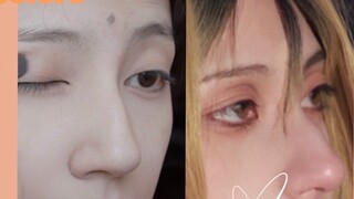 [COS makeup tutorial] How to turn round eyes into cat eyes with the ultimate droopy eye tail | Natur