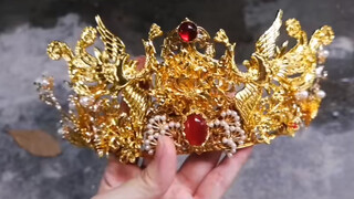 Chinese ancient headdress making tutorial