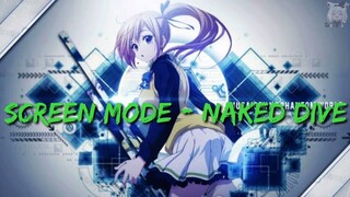 Musaigen no Phantom World OP [ SCREEN Mode - Naked Dive ] [ Romaji / Indonesia ] - Lyrics