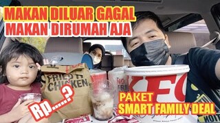 PAKET HEMAT KFC SMART FAMILY DEAL, RENCANA MAKAN DILUAR TAPI TAKUT KARNA TERLALU RAMAI